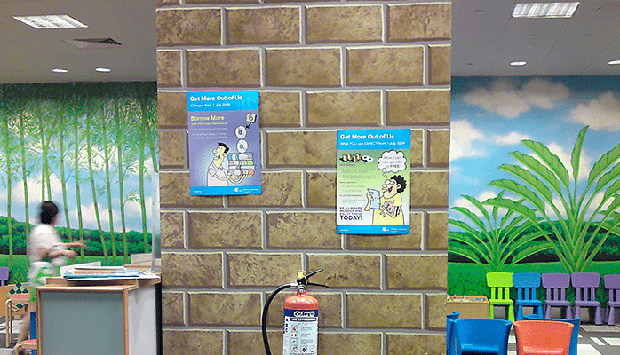 Health Promotion Board at Bugis Central Library