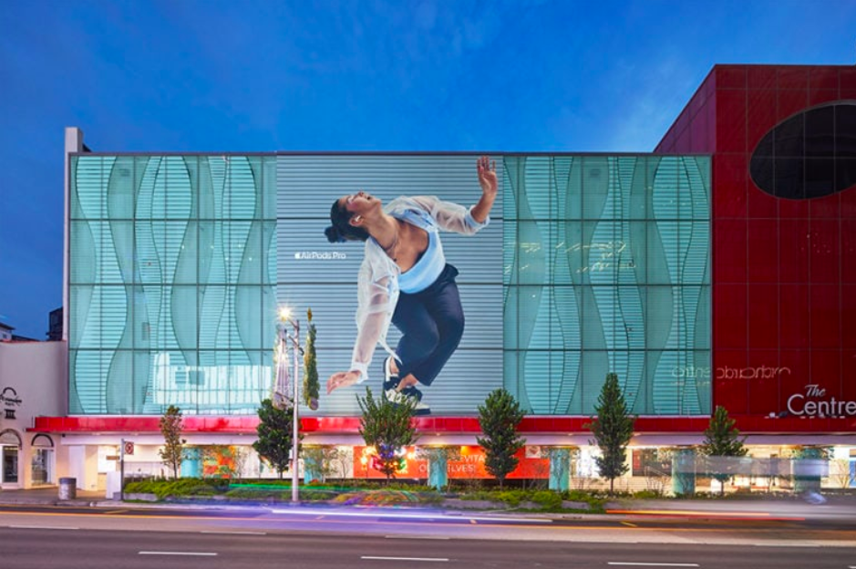 Apple reveals AirPods Pro in billboard campaign at The Centrepoint