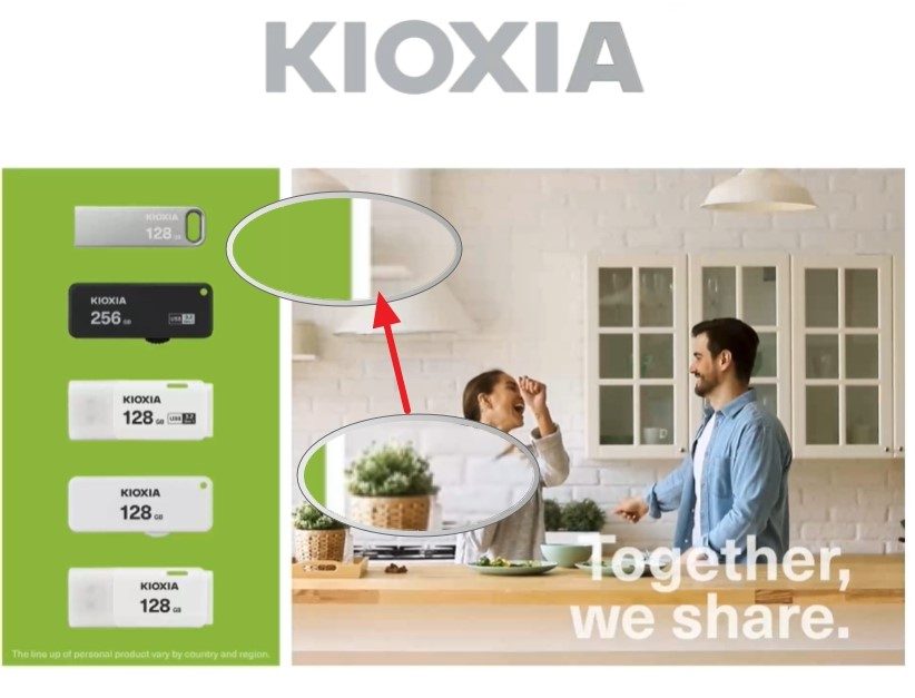 Kioxia Video Advertisement
