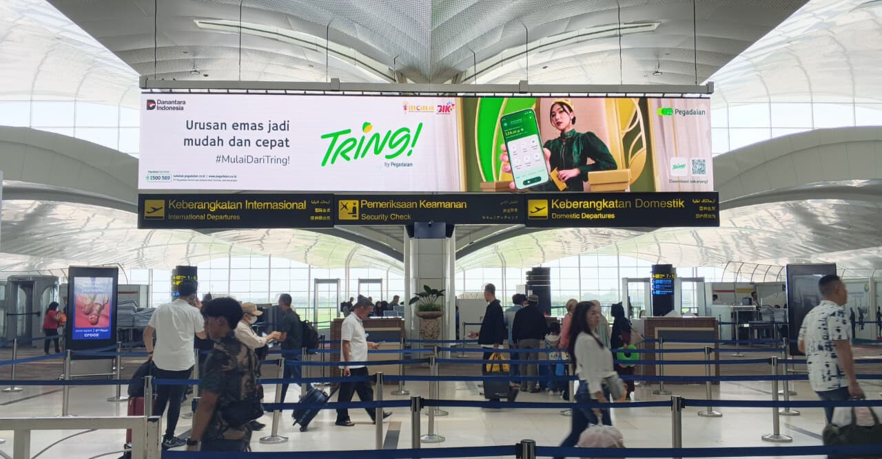 TRING-Kualanamu Internasional Airport-LED Screen-Medan-Creative Ads-DOOH-2025