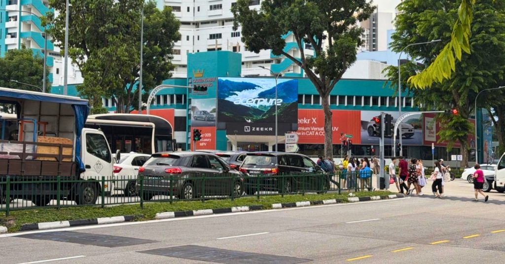 Acerpure Queensway Ikea Smart Home creative Outdoor DOOH digital LED screen-1